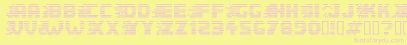 SPEERG   Font – Pink Fonts on Yellow Background