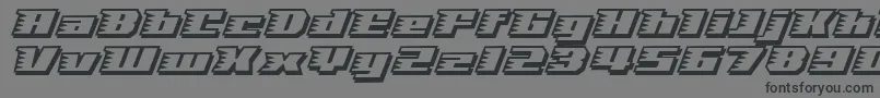 SPEES    Font – Black Fonts on Gray Background