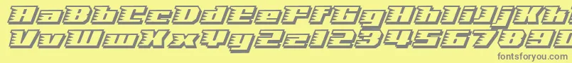 SPEES    Font – Gray Fonts on Yellow Background
