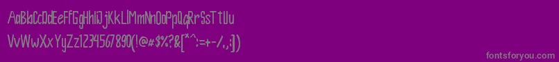 Más sobre la fuente Spidole fuente Spidole – Fuentes Grises Sobre Fondo Morado