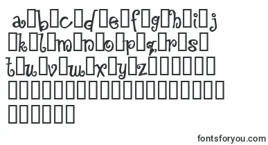 Floozy font – handwritten Fonts