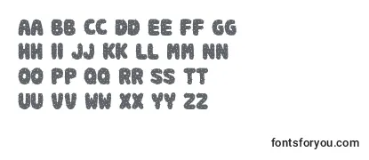 SpikyBook-fontti