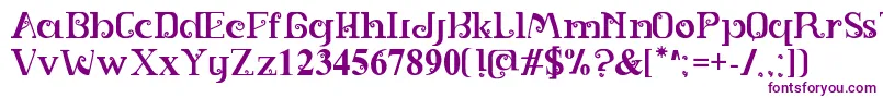SPIRAL Font – Purple Fonts
