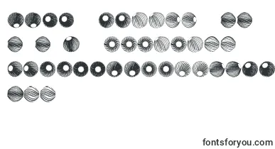 SpiralObject3D font – maltese Fonts