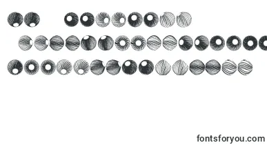 SpiralObject3D font – macedonian Fonts
