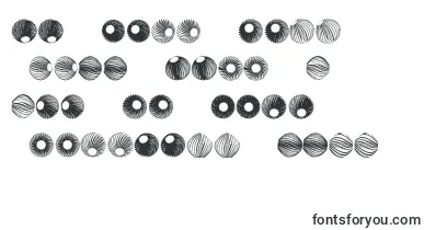 SpiralObject3D font – latvian Fonts