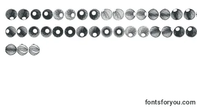 SpiralObject3D font – Hair Thin Fonts