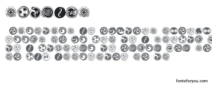 Шрифт Spirals  (141653)