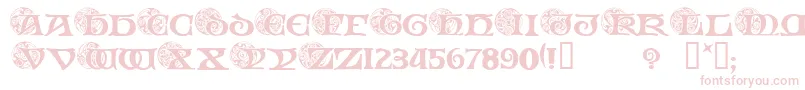 SPIRI    Font – Pink Fonts on White Background