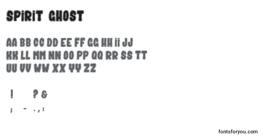 SPIRIT  GHOST Font – alphabet, numbers, special characters