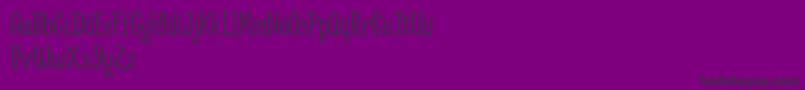 Spizzella Free font Font – Black Fonts on Purple Background