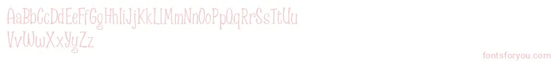 Spizzella Free font Font – Pink Fonts on White Background