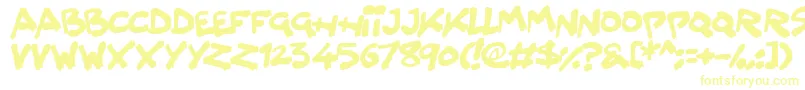 Splatter Kings Font – Yellow Fonts