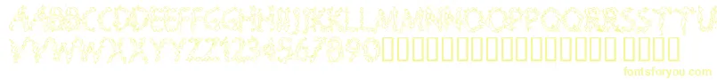 SPLOOGE  Font – Yellow Fonts on White Background