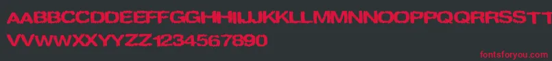 spookies Font – Red Fonts on Black Background