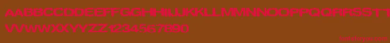 spookies Font – Red Fonts on Brown Background