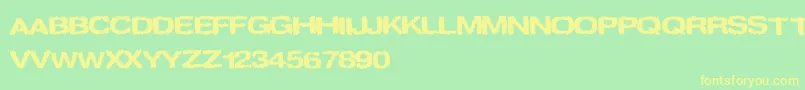 fuente spookies – Fuentes Amarillas Sobre Fondo Verde