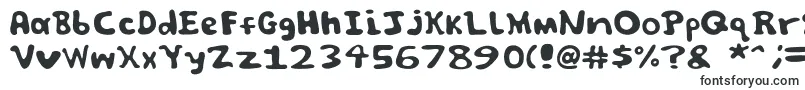 Czcionka Spooky font by Jammycreamer com – czcionki dla Adobe Premiere Pro