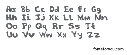 Przegląd czcionki Spooky font by Jammycreamer com