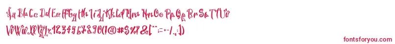 SpookyWookyRegular Font – Red Fonts