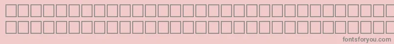 sprague Font – Gray Fonts on Pink Background