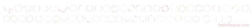 フォントSpring Romance – ピンクのフォント