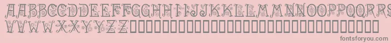 More about Spring Font Spring Font – Gray Fonts on Pink Background