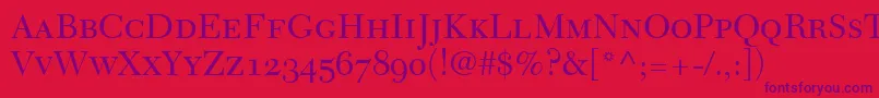 Lisätietoja TycoonOldStyleSsiSmallCaps-fontista TycoonOldStyleSsiSmallCaps-fontti – violetit fontit punaisella taustalla