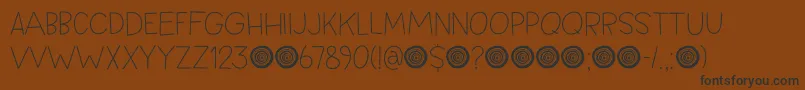 More about Springwood Line DEMO Font Springwood Line DEMO Font – Black Fonts on Brown Background