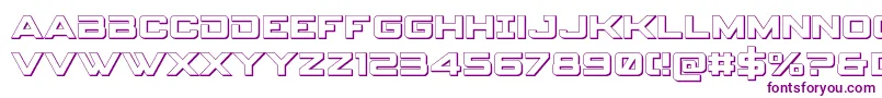 spyagency3 13d-Schriftart – Violette Schriften