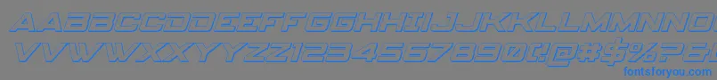 Подробнее о шрифте spyagency3 13dital Шрифт spyagency3 13dital – синие шрифты на сером фоне