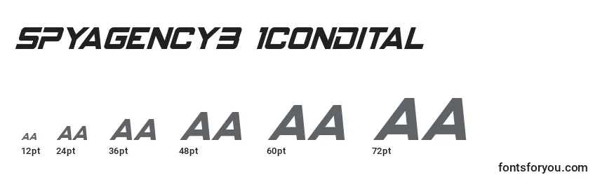 Spyagency3 1condital Font Sizes