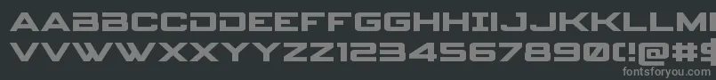 Police spyagency3 1expand – polices grises sur fond noir