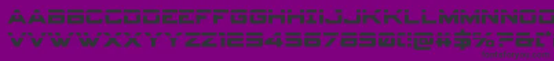 spyagency3 1laser Font – Black Fonts on Purple Background