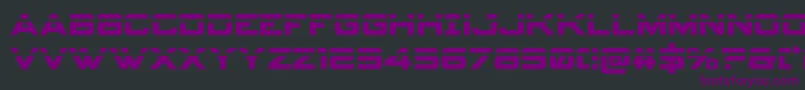 spyagency3 1laser Font – Purple Fonts on Black Background