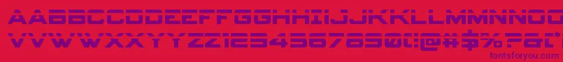 Шрифт spyagency3 1laser – фиолетовые шрифты на красном фоне