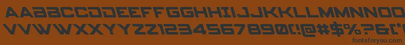 spyagency3 1left Font – Black Fonts on Brown Background