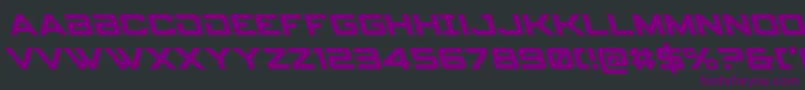 spyagency3 1left Font – Purple Fonts on Black Background
