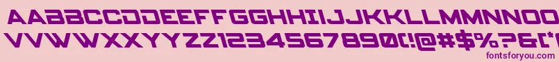 spyagency3 1left Font – Purple Fonts on Pink Background
