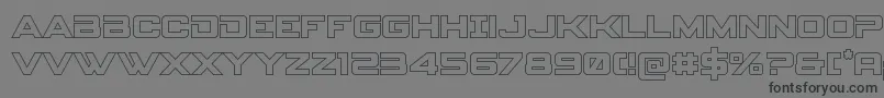 Lisätietoja spyagency3 1out-fontista spyagency3 1out-fontti – mustat fontit harmaalla taustalla