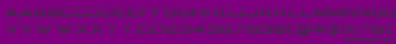 spyagencyv3 1grad-Schriftart – Schwarze Schriften auf violettem Hintergrund