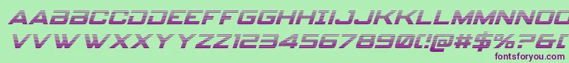 spyagencyv3 1gradital Font – Purple Fonts on Green Background