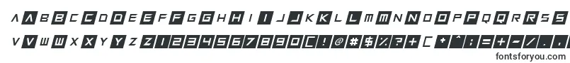 Squaresharps Italic-Schriftart – Schriften für Xiaomi