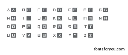 Обзор шрифта Squaresharps