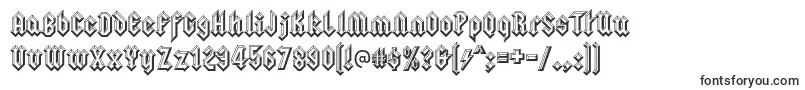 squealer embossed Font – Futuristic Fonts