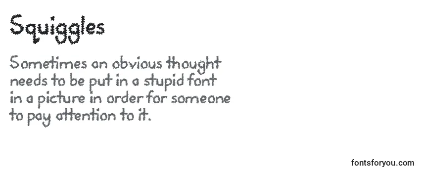 Squiggles Font