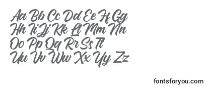 Srabi Script Font