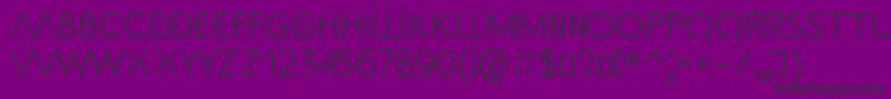 SS Adec2 0 text Font – Black Fonts on Purple Background