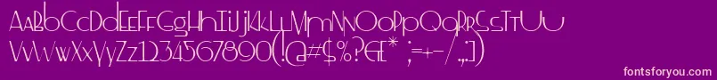 Шрифт ss drebeden – розовые шрифты на фиолетовом фоне