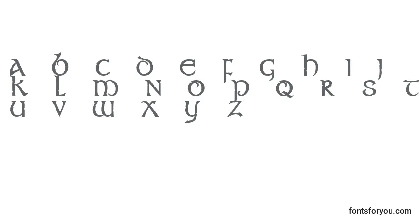 A fonte St       (141798) – alfabeto, números, caracteres especiais